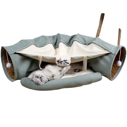 Cat Tunnel Bed